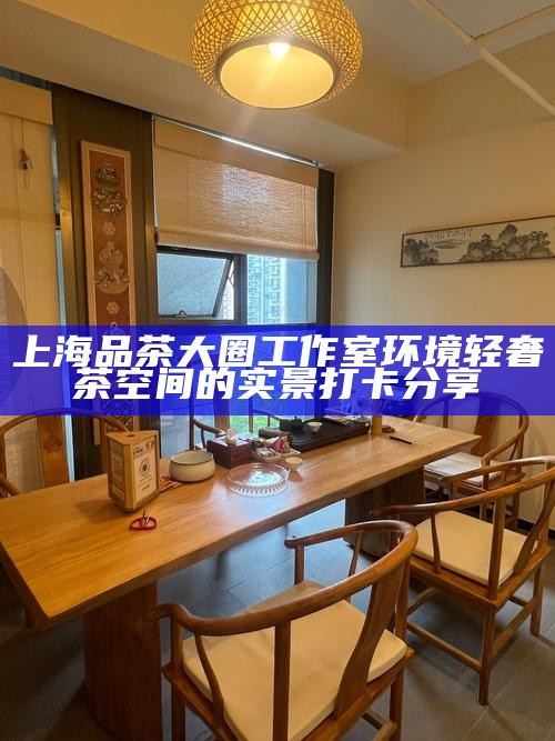 上海品茶大圈工作室环境 轻奢茶空间的实景打卡分享